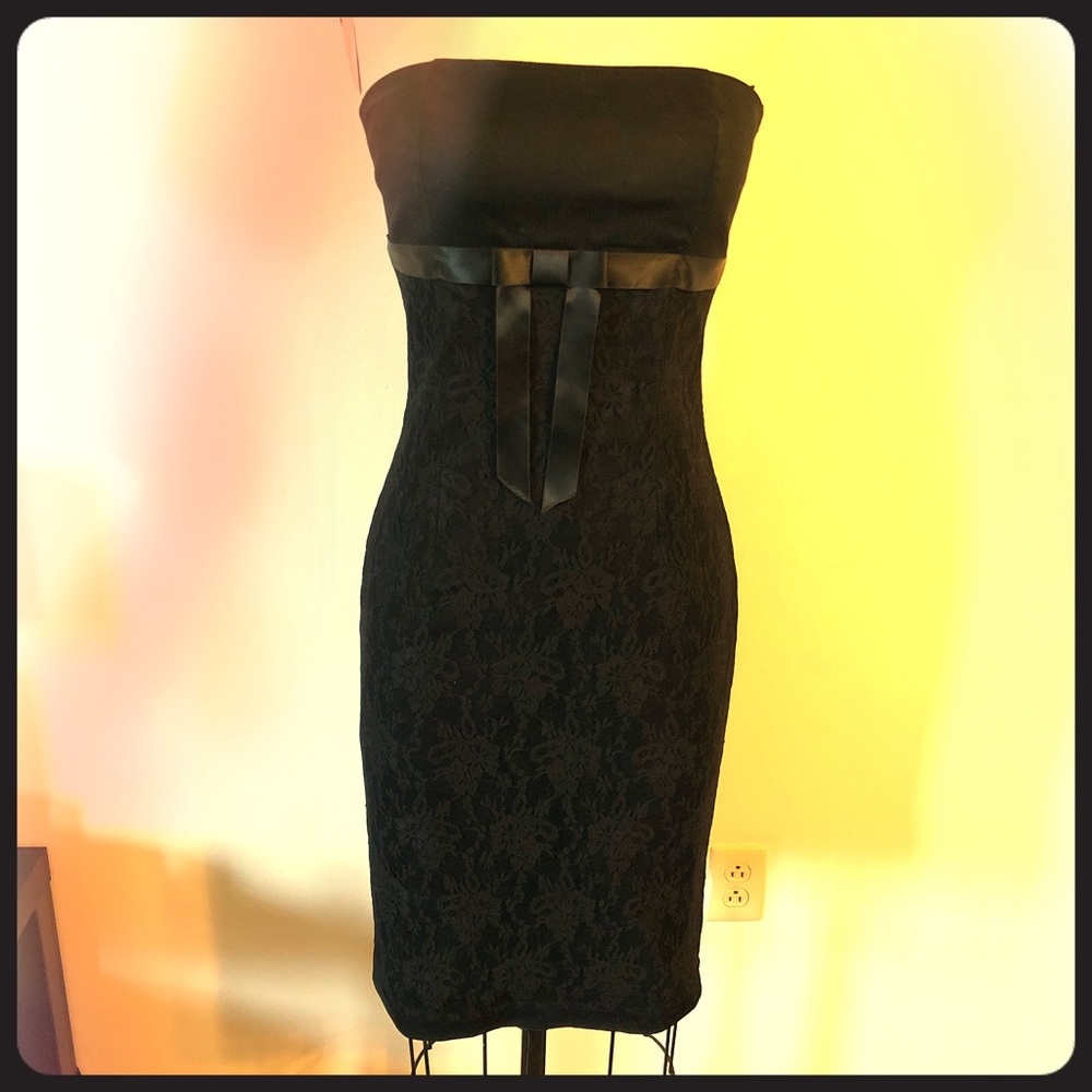 Strapless dress